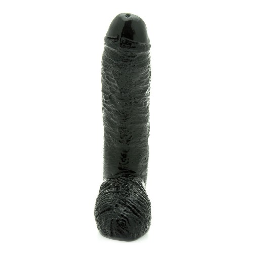 Basix 10 Inch Fat Boy Black Dildo Basix 10 Inch Fat Boy Black Dildo