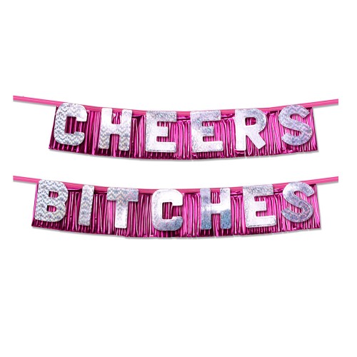 Bachelorette Party Favors Cheers Bitches Party Banner Bachelorette Party Favors Cheers Bitches Party Banner