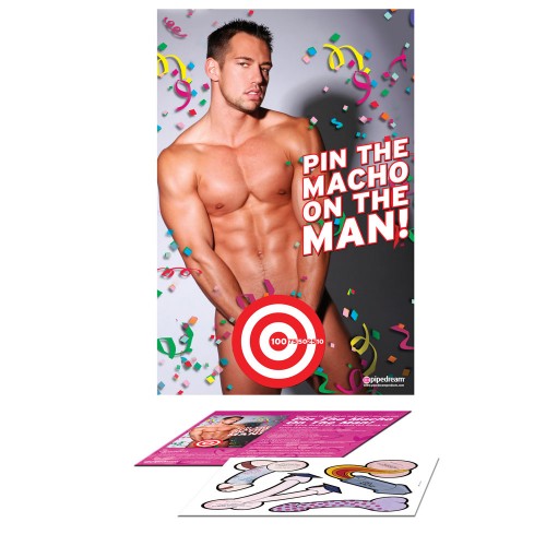 Bachelorette Party Favors Pin The Macho On The Man Bachelorette Party Favors Pin The Macho On The Man
