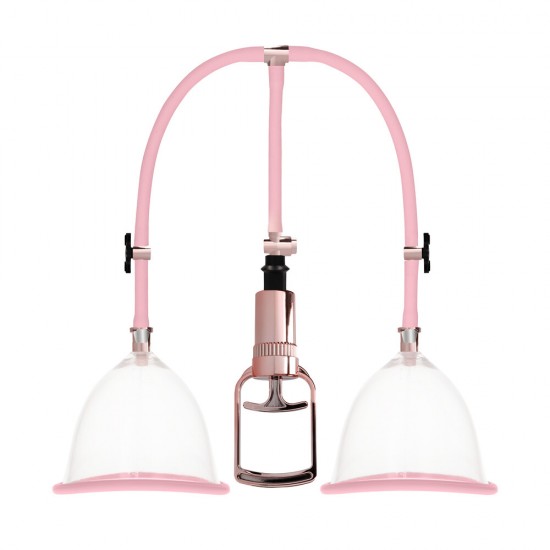 Pumped Breast Pump Medium Rose Gold