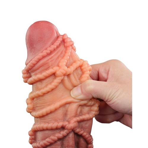 Lovetoy Extreme Dildo With Rope Pattern Lovetoy Extreme Dildo With Rope Pattern