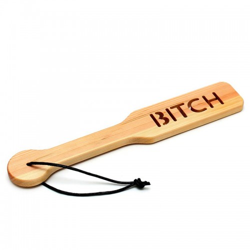 Wooden Bitch Paddle Wooden Bitch Paddle