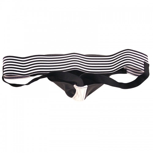 Rouge Garments Jock Black And White Rouge Garments Jock Black And White