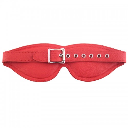 Rouge Garments Large Red Padded Blindfold Rouge Garments Large Red Padded Blindfold