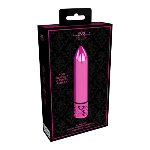 Royal Gems Glamour Rechargeable Bullet Pink Royal Gems Glamour Rechargeable Bullet Pink