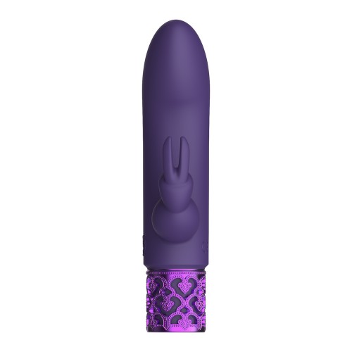 Royal Gems Dazzling Rechargeable Rabbit Bullet Purple Royal Gems Dazzling Rechargeable Rabbit Bullet Purple