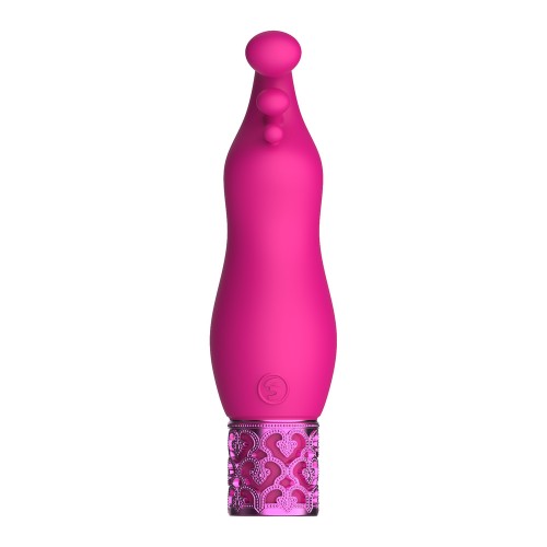 Royal Gems Exquisite Rechargeable Silicone Bullet Pink Royal Gems Exquisite Rechargeable Silicone Bullet Pink