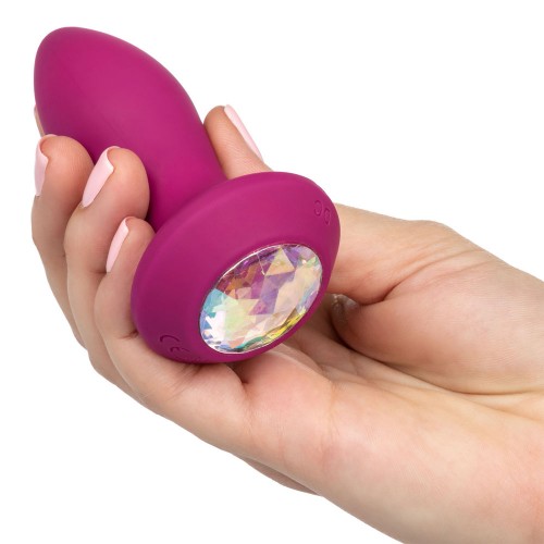 Power Gem Butt Plug Vibrating Crystal Probe PETITE Power Gem Butt Plug Vibrating Crystal Probe PETITE