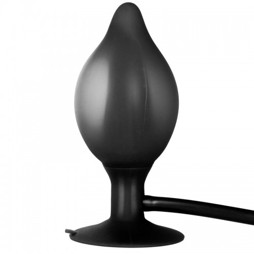 Black Booty Call Pumper Silicone Inflatable Medium Anal Plug Black Booty Call Pumper Silicone Inflatable Medium Anal Plug