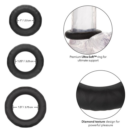 Link Up Ultra Soft Supreme Cock Ring Set Link Up Ultra Soft Supreme Cock Ring Set
