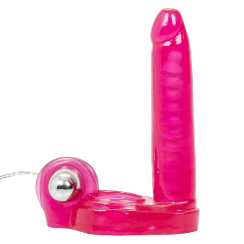 Ultimate Triple Stimulator Vibrating Cock Ring With Dong Ultimate Triple Stimulator Vibrating Cock Ring With Dong