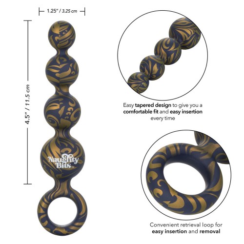 Naughty Bits Butt Balls Silicone Booty Beads Naughty Bits Butt Balls Silicone Booty Beads