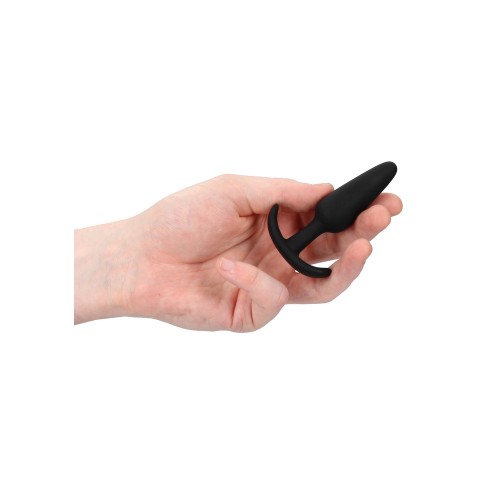 Beginners Size Slim Butt Plug Black Beginners Size Slim Butt Plug Black