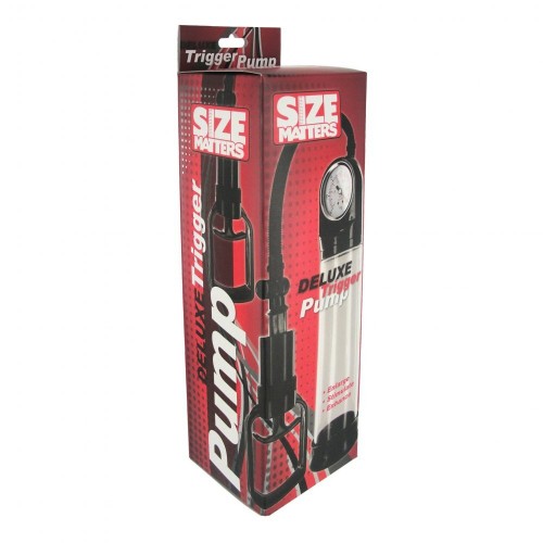 Size Matters Deluxe Trigger Penis Pump Size Matters Deluxe Trigger Penis Pump