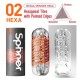 Tenga 02 Hexa Spinner Masturbator