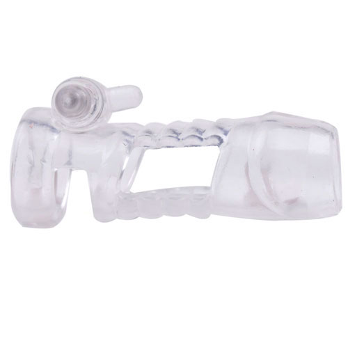 Clear Vibrating Penis Sleeve Clear Vibrating Penis Sleeve