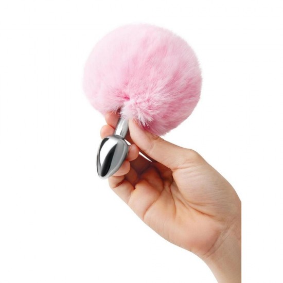 Furry Tales Pink Bunny Tail Butt Plug Furry Tales Pink Bunny Tail Butt Plug