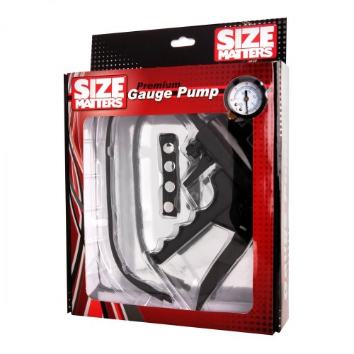 Size Matters Premium Gauge Pump Black Size Matters Premium Gauge Pump Black