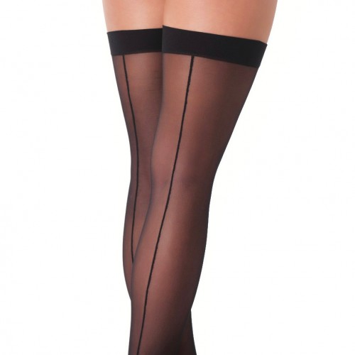Black Sexy Stockings With Seem Black Sexy Stockings With Seem